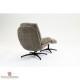 Fauteuil de relaxation avec repose pieds