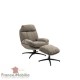 Fauteuil de relaxation avec repose pieds