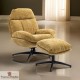 Fauteuil de relaxation avec repose pieds