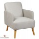 fauteuil tres confortable en tissu