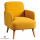 fauteuil tres confortable en tissu