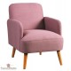 fauteuil tres confortable en tissu